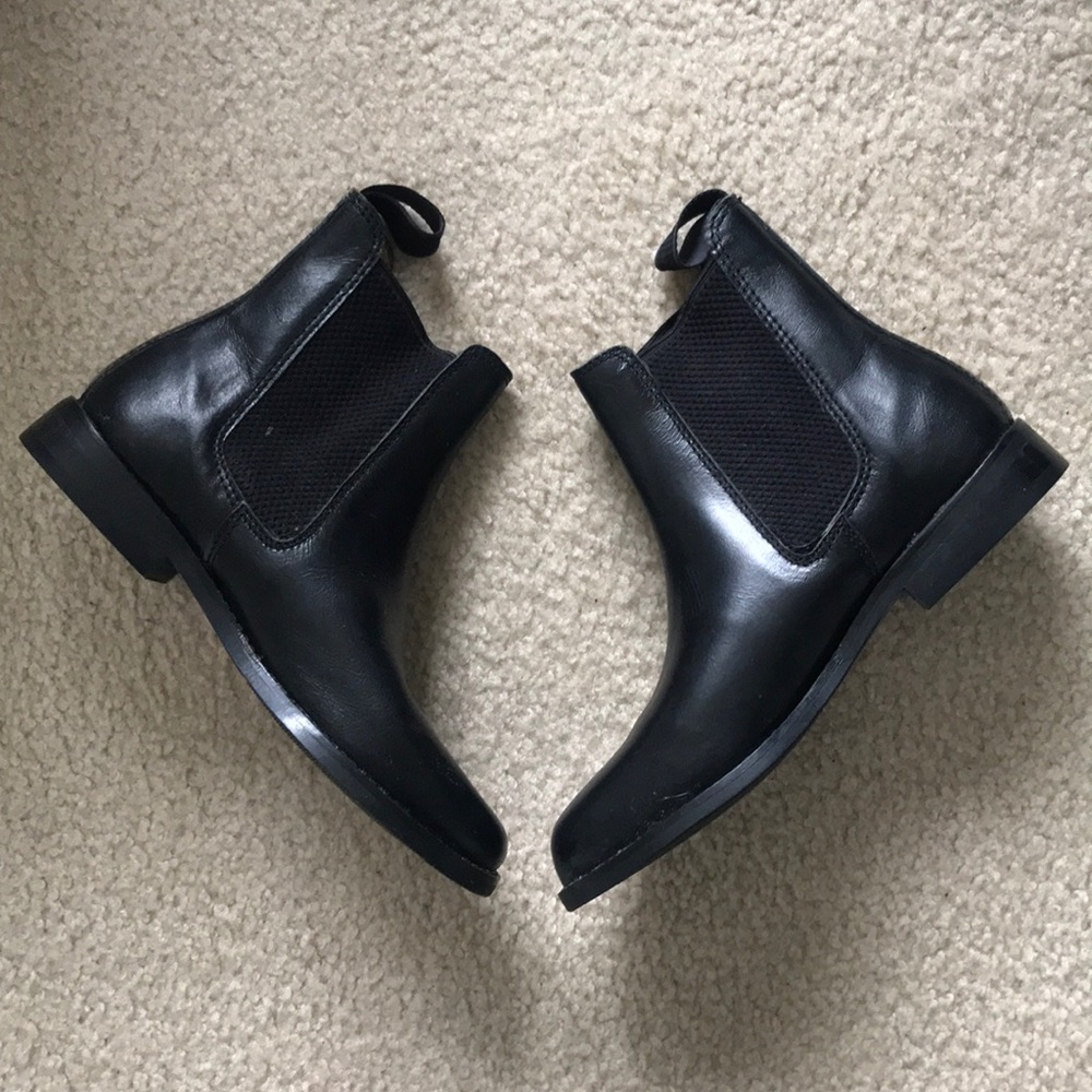Black Chelsea Boots Size 5